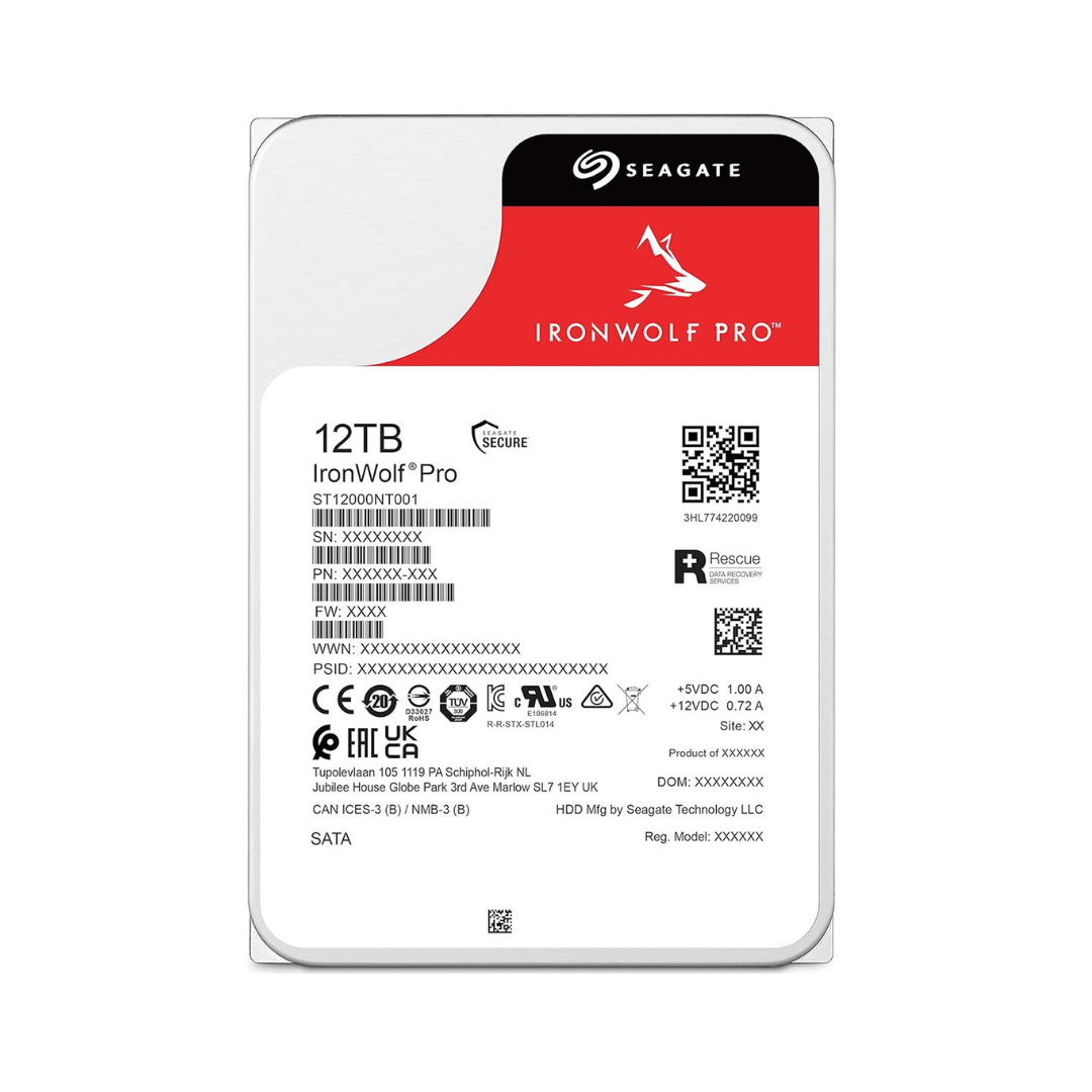 Կոշտ սկավառակ 12TB Seagate IronWolf Pro ST12000NT001