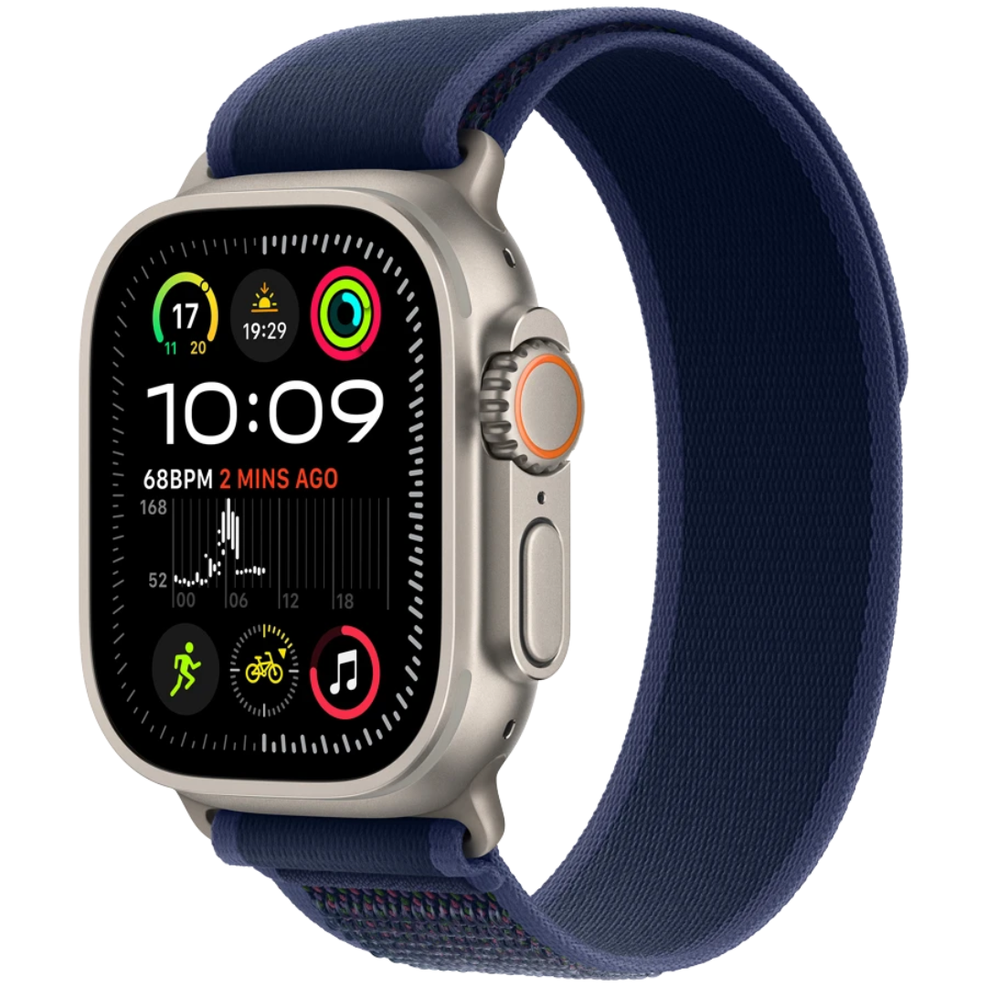 Apple Watch Ultra 2 49mm 2024(Natural Titanium Blue Trail Loop)