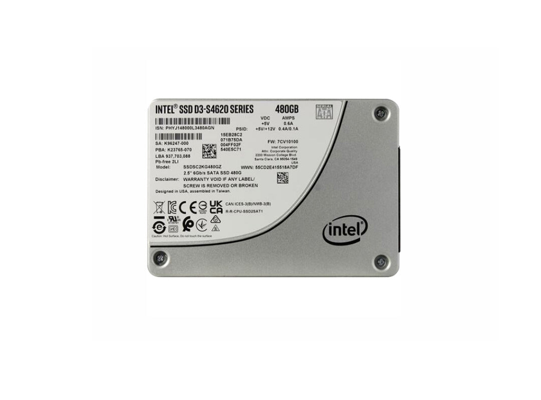 Intel 480GB TLC D3-S4620