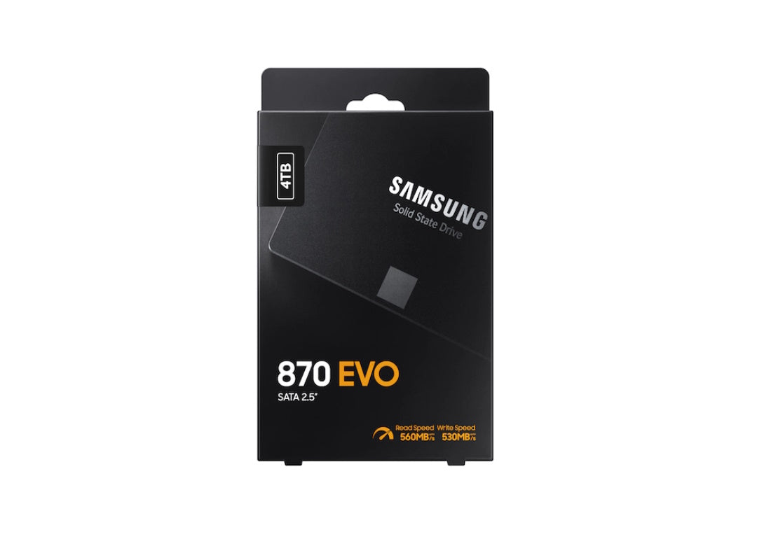 Samsung 4TB 6GB/S 870 EVO MZ-77E4T0B/EU