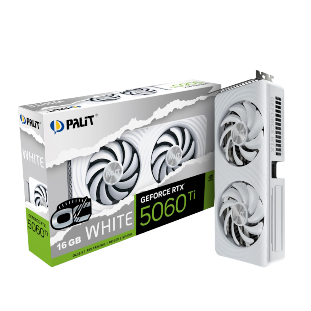 Palit RTX5060Ti WHITE OC 16FGB NE7506TU19T1-GB2061M