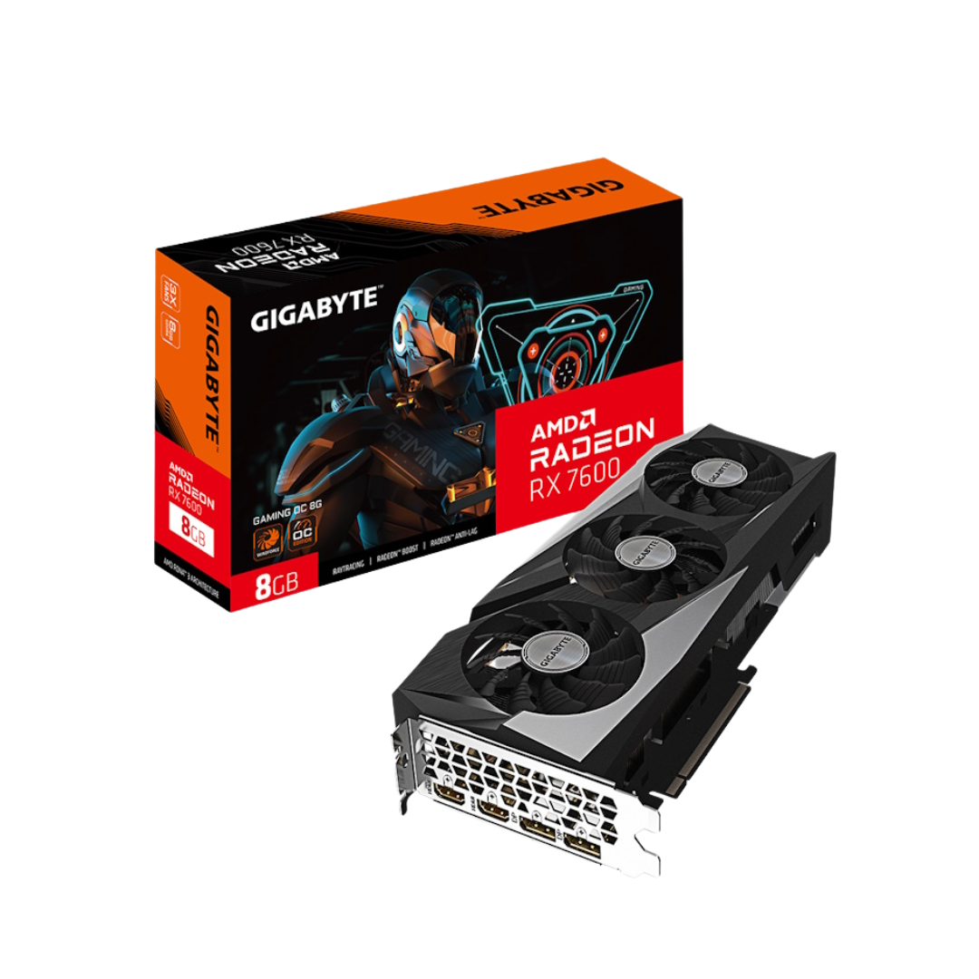 GIGABYTE RX7600 8GB GV-R76GAMING OC-8GD