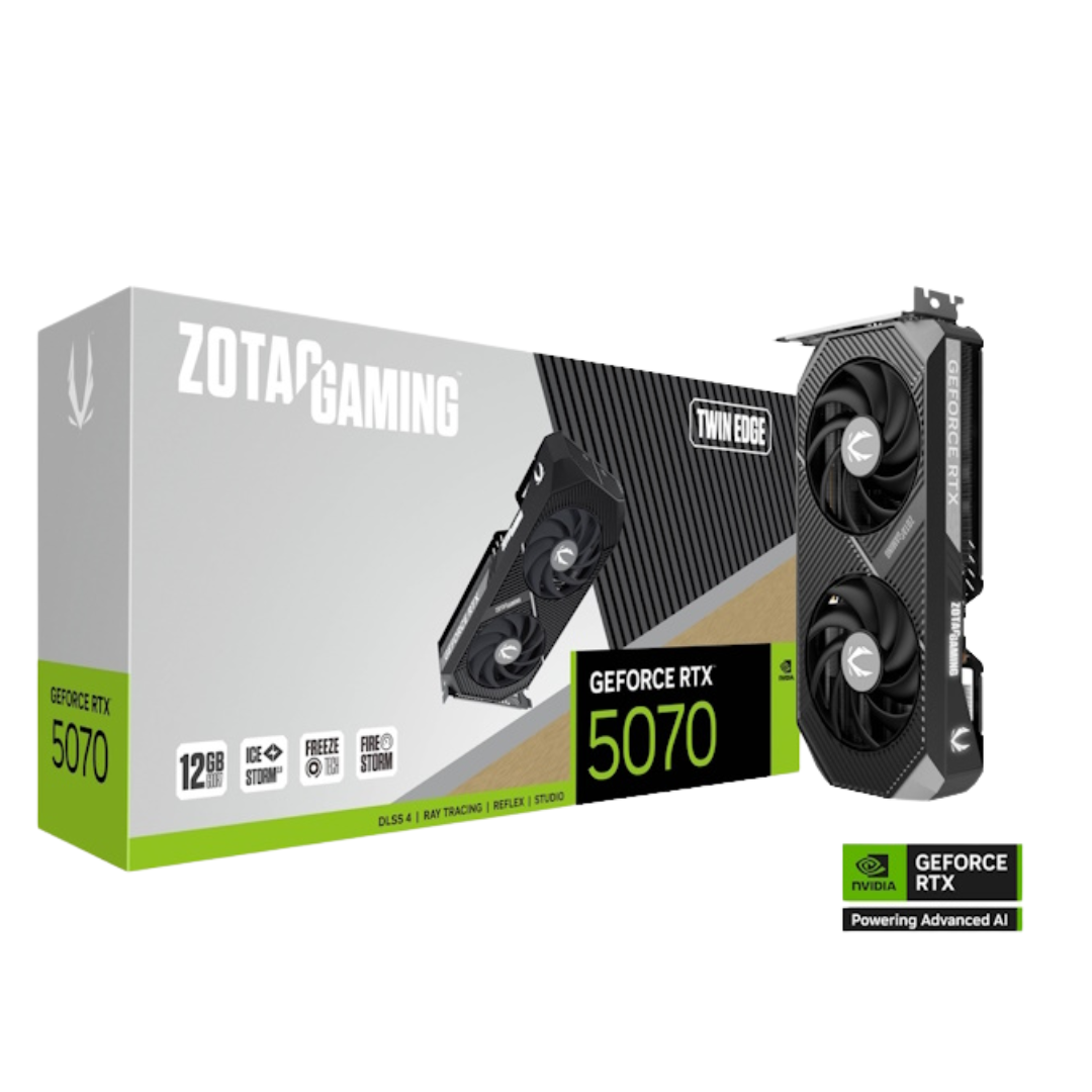 Zotac Gaming Geforce RTX5070 Twin Edge 12GB P288-1N764-201Z8