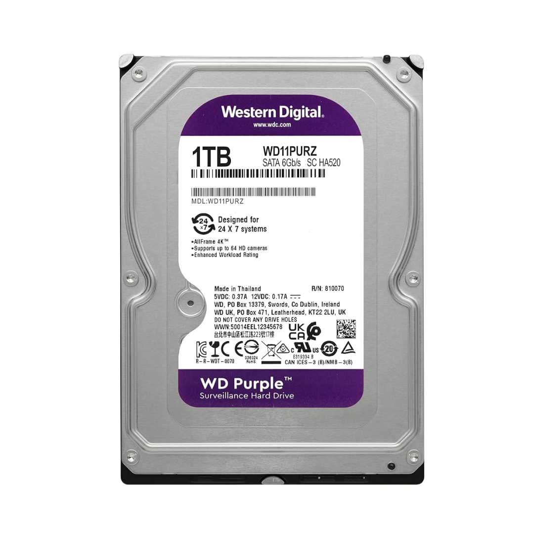 Կոշտ սկավառակ 1TB Western Digital WD11PURZ