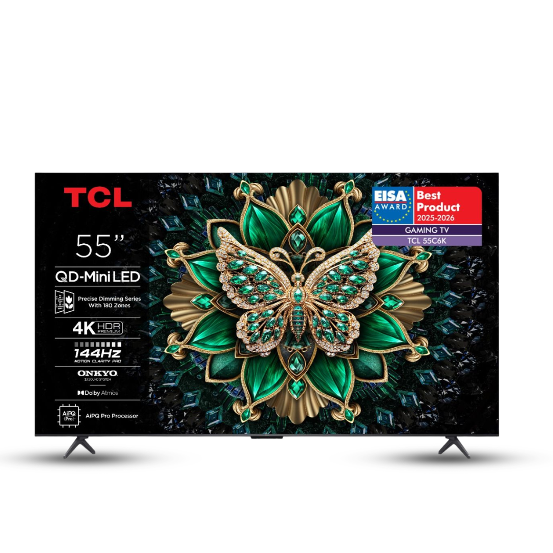 TCL TV (QLED Mini LED TV 55C6K)